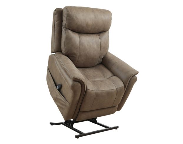 Ashley Lorreze Brown Power Lift Recliner large image number 4