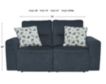 Ashley Paulestein Power Reclining Loveseat small image number 7