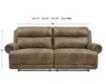 Ashley Grearview Brown Power Reclining Sofa small image number 6