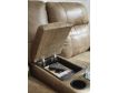 Ashley Grearview Brown Power Headrest Console Loveseat small image number 5