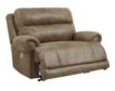 Ashley Grearview Brown Power Headrest Wide Recliner small image number 3