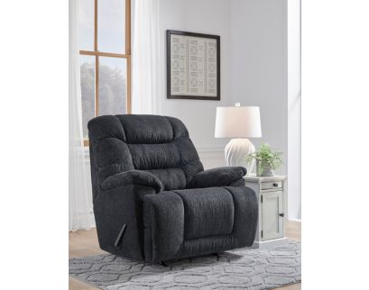 Ashley Bridgtrail Gray Rocker Recliner