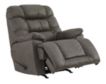 Ashley Renbuen Gray Leather Rocker Recliner small image number 3