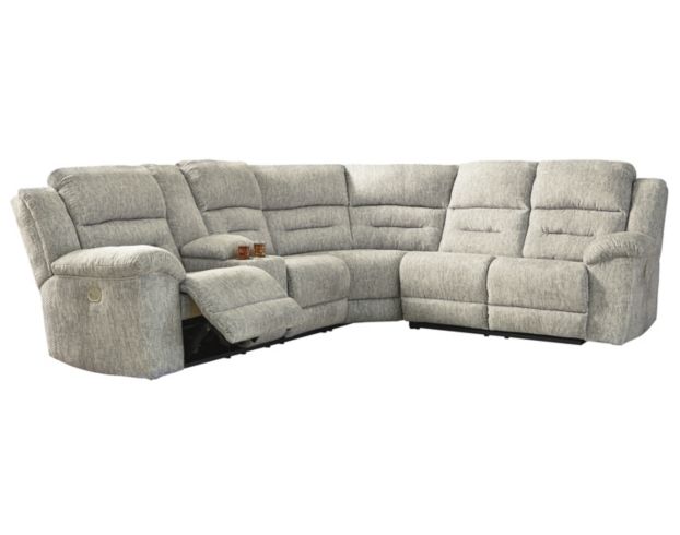Ashley Family Den 3-Piece Power Sectional with Console large image number 1