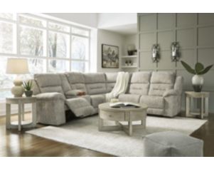 Ashley Family Den 3-Piece Power Sectional with Console