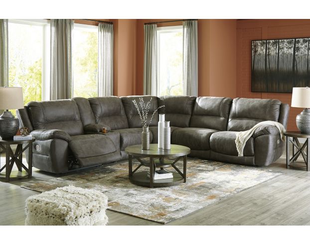 Ashley Cranedall 6-Piece Power Headrest Sectional large image number 2
