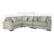 Ashley Regent Park 4-Piece Sectional small image number 8