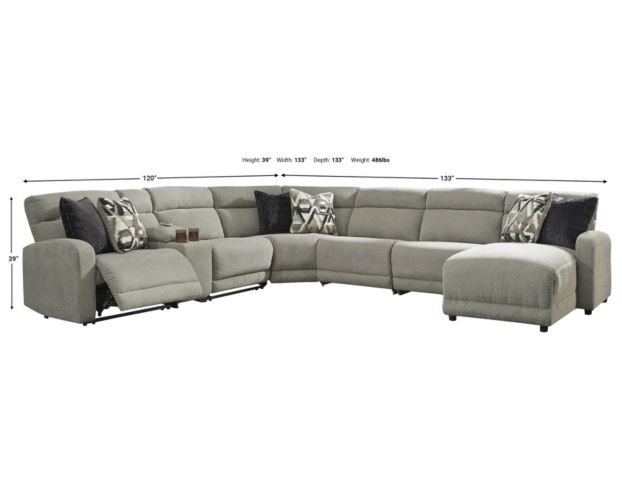 Ashley Colleyville 7-Piece Power Reclining Sectional large image number 4