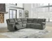 Ashley Goalie 6-Piece Reclining Sectional small image number 4