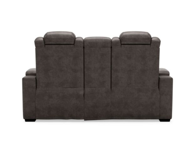 Ashley Hyllmont Power Headrest Console Loveseat large image number 7