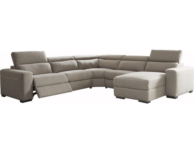 Ashley Mabton 5-Piece Power Sectional with Right Chaise large image number 1