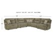Ashley Lubec 6-Piece Power Reclining Sectional small image number 10