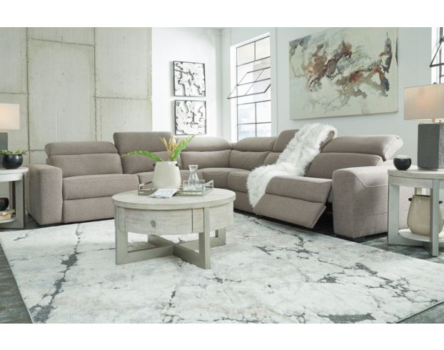 Reclining sectional deals with adjustable headrest