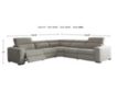 Ashley Mabton 5-Piece Power Headrest Sectional small image number 5