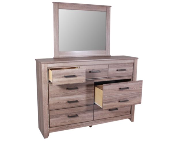 Ashley Zelen Dresser with Mirror large image number 2