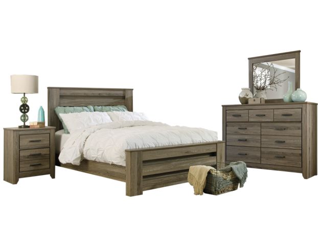 Ashley Zelen 4-Piece Queen Bedroom Set large image number 1