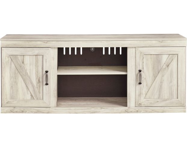 The Bellaby Whitewash 4 Pc. Entertainment Center 63 TV Stand available at  Rose Brothers Furniture serving Wilmington, Jacksonville NC and surrounding  areas.