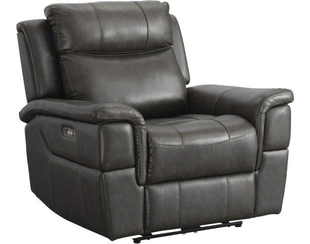 Ashley Dendron Leather Power Recliner large image number 2