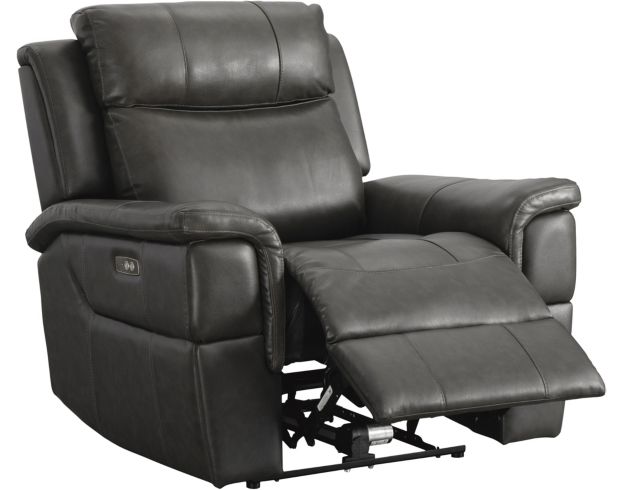Ashley Dendron Leather Power Recliner large image number 3