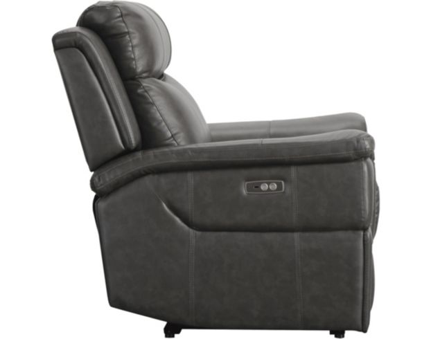 Ashley Dendron Leather Power Recliner large image number 4