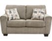Ashley McCluer Mocha Loveseat small image number 1