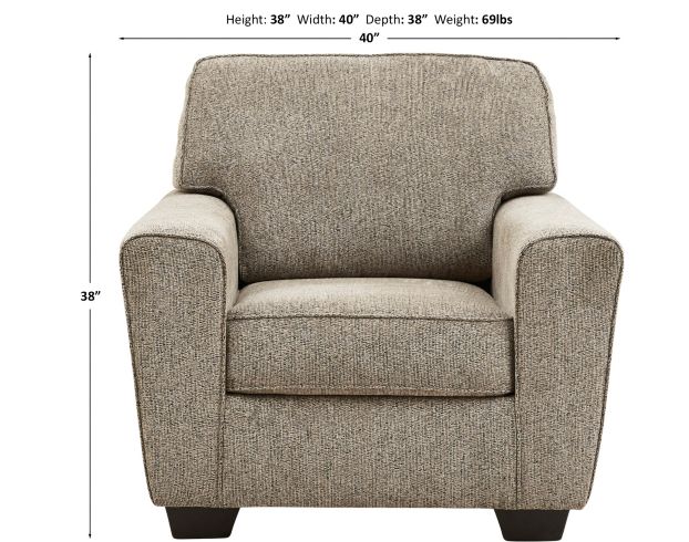 Ashley McCluer Mocha Chair large image number 8