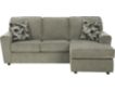 Ashley Cascilla Pewter Sofa Chaise small image number 1