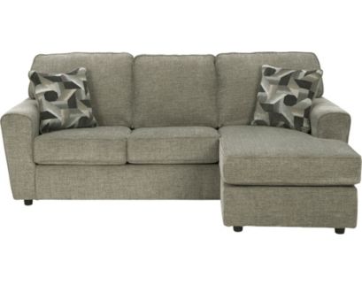 Ashley Cascilla Pewter Sofa Chaise