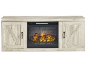 Ashley Bellaby Whitewash 60-Inch Fireplace TV Stand