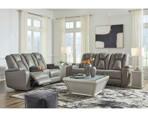 Ashley reclining online sofa