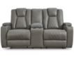 Ashley Mancin Gray Reclining Console Loveseat small image number 1