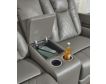 Ashley Mancin Gray Reclining Console Loveseat small image number 7