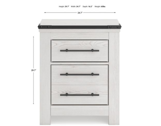 Ashley Schoenberg 4-Piece King Bedroom Set large image number 3