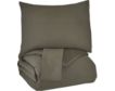 Ashley Eilena Taupe 3-Piece Queen Comforter Set small image number 1