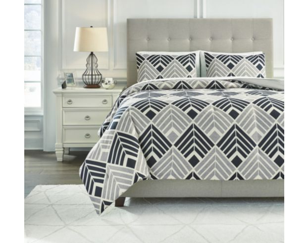 Ashley Ellowyn 3-Piece Queen Comforter Set large image number 3