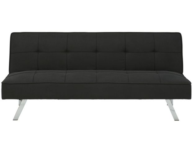 Ashley Santini Black Convertible Sofa Bed large image number 1
