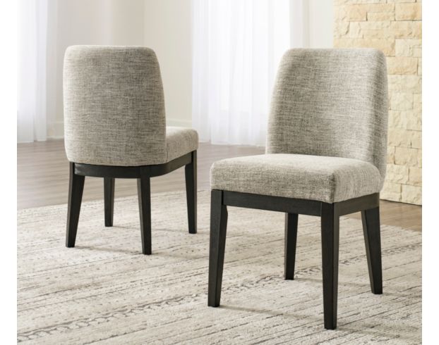 Ashley upholstered best sale dining chairs