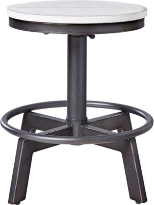Ashley Torjin White Adjustable Counter Stool Homemakers