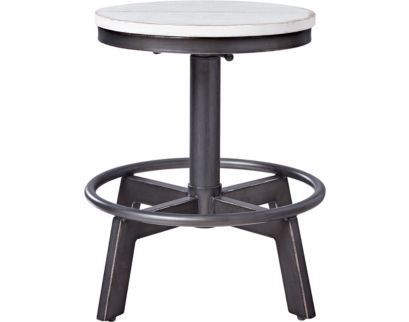 Ashley Torjin White Adjustable Counter Stool