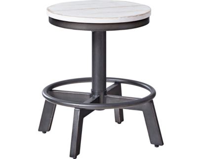 Ashley Torjin White Adjustable Counter Stool