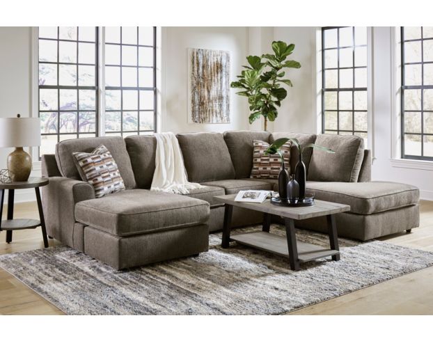 Sectional with deals chaise on left