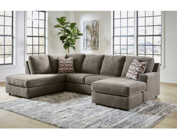 Two piece deals sectional with chaise