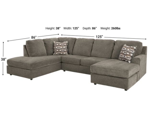 Ashley O'Phannon 2-Piece Sectional with Right-Facing Chaise large image number 6