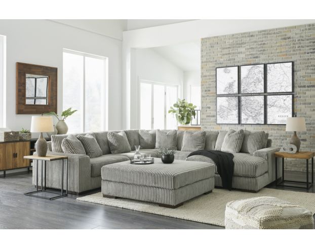 Ashley Lindyn 5-Piece Fog Sectional with Right Chaise large image number 21