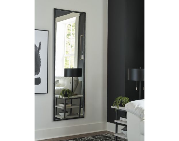 Ashley Ryandale Black Floor Mirror 72 x 24 large image number 4