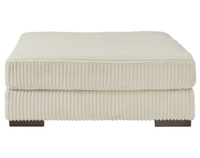 Ashley Lindyn Oversized Ivory Ottoman