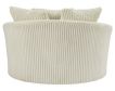Ashley Lindyn Oversized Ivory Swivel Chair small image number 4