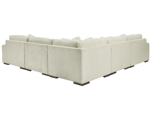 Ashley Lindyn Ivory 5-Piece Sectional with Right Chaise large image number 2