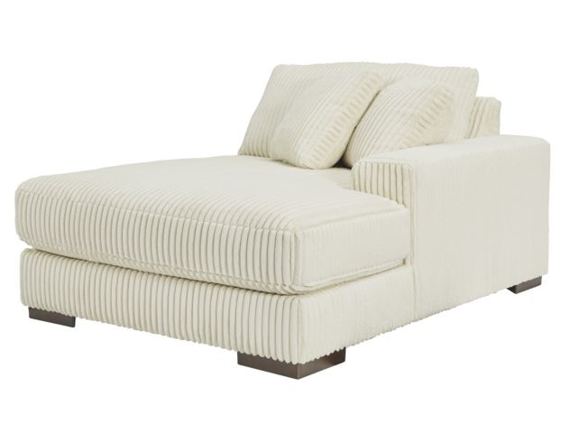 Ashley Lindyn Ivory 5-Piece Sectional with Right Chaise large image number 14