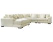 Ashley Lindyn Ivory 5-Piece Sectional with Left Chaise small image number 1